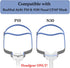 Tegneo P10 P10 N30 2-Pack Airfit Headgear Strap, Latest Version Replacement Headgear Compatible with Airfit & Airfit