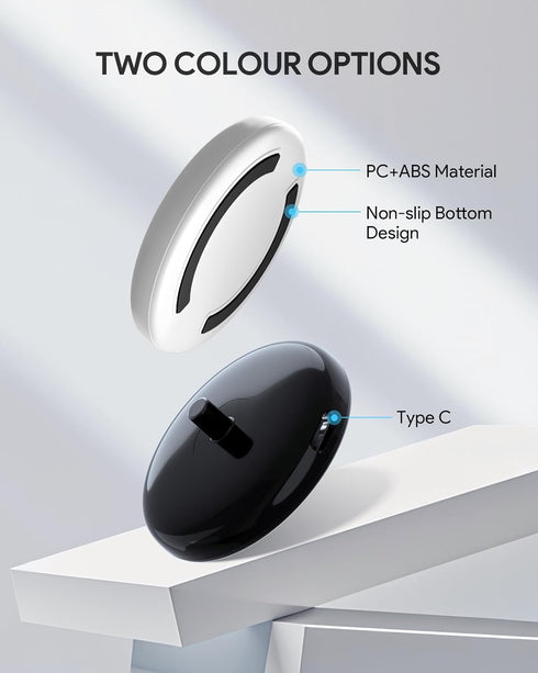SQERO Mini Travel Charger for Electric Toothbrush Compatible with Philips Sonicare HX Series, Inductive Replacement