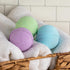 SpaRoom Soothe and Relax Handmade Natural Essential Oil Aromatherapy Bath Bombs, Set of 3, Lavender, Eucalyptus,