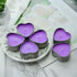 DEYBBY Large Heart Shaped Scented Tea Lights Candles, Smokeless Soywax Aromatherapy Candles (Pack of 6)