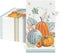 Horaldaily 50 Fall Disposable Paper Decorative Guest Napkins, Thanksgiving Pumpkin Hand Towel for Parties