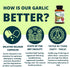 12400 mcg Allicin, TESTED by 3rd Party, Odorless, Organic Ingredients, Delayed Release, 30 to 60 Days Supply