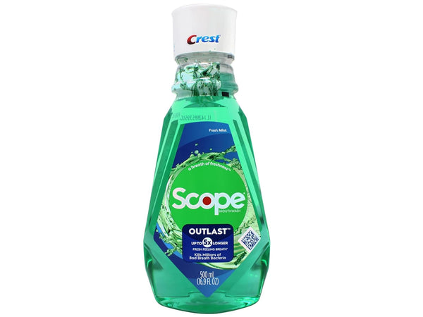 Scope Outlast Mouthwash - 500 ml - Long Lasting Mint