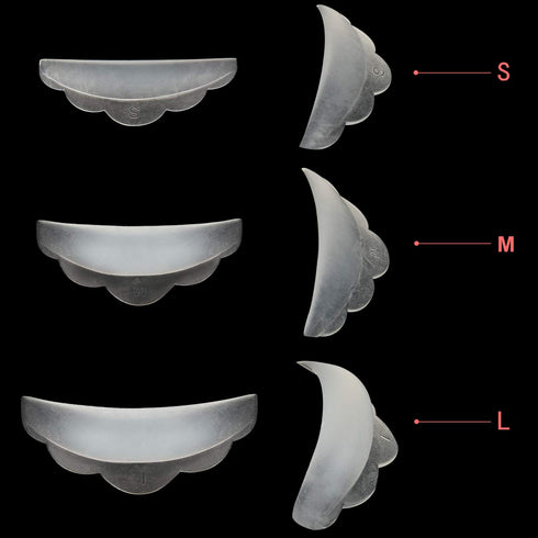 Silicone Eyelash Perming Tool Set, 13 Pieces, Includes 6 Pairs Curler Pads and Lash Y Brush