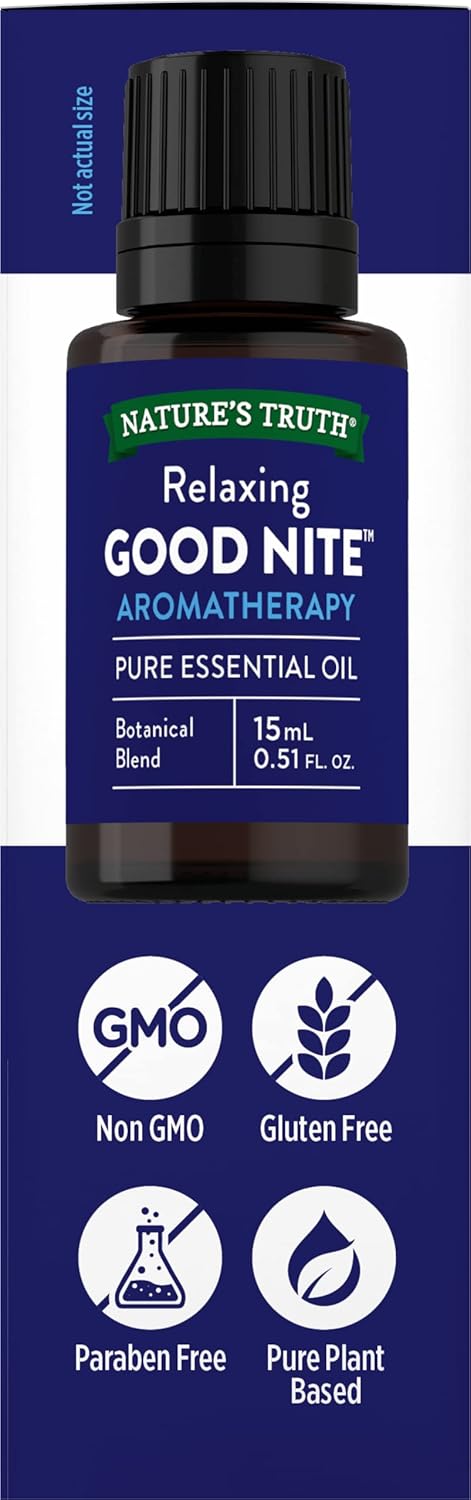Nature's Truth Essential Oil Good Nite, Multicolor, 0.51 Fl Oz