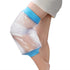 Asunby Waterproof Knee Cast Cover for Shower, Bandage Protector for Knee Replacement Surgery, Reusable