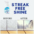 Clear 'n' Bright Glass Cleaner Spray, Streak-Free & Ammonia-Free Window Cleaning Supplies, Safe & Fast