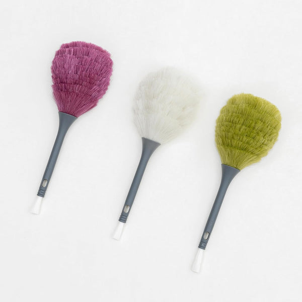 3 Pack Microfiber Delicate Duster & Detail Brush, Dual Ended Duster with Washable Screen Cleaning Tool
