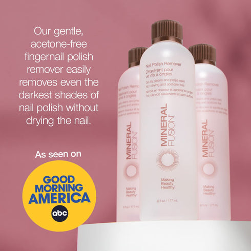 Mineral Fusion Nail Polish Remover - 6 fl oz, 2 Count
