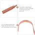 Travel Scraper, Copper Oral Cleaning Tool with Box for Adults & 1pcs (Golden) Travel Essentials