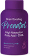 Ultra Strength Bio-Available Prenatal Vitamins for Women, Naturally Occurring Methylated Folate, DHA Omega 3