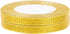 Molshine 50yard(2rolls) Gold Organza Ribbons Shimmer Sheer Thin Glitter Ribbon for DIY,Crafts,Christmas Decorative Width: 10mm(3/8") by molshine