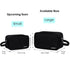 Narwey Toiletry Bag for Men, Travel Organizer Dopp Kit for Toiletries Accessories (Black)