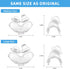 Wagleriz 3 Pack P10, P10 Replacement Nasal Pillow Cushion for ResMed Airfit Medium, Compatiable with Orignal Airfit