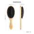 Hair Brush, Boar Bristle Hair Brushes for Women men Kid, Boar & Nylon Bristle Brush for Wet/Dry Hair Smoothing Massaging Detangling, Everyday Brush Enhance Shine & Health (Round)