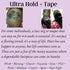 MRS GWEN HAIR & ACCESSORIES Ultra Hold Toupee & Lace Wig Adhesive Bundle (7 Items, 5 Fl Oz, Without Brush Applicator)