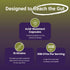 NutriZing Vegan Probiotics for Digestive Health - 30 Billion CFU & 16 Strains, Delayed Release Supplement for Men &