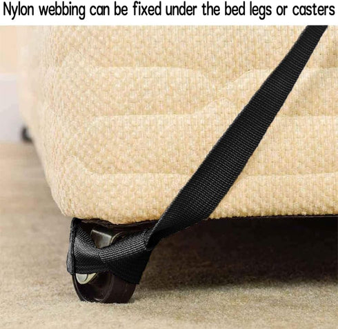 Topwon Bed Ladder Assist Get Up Helper - Pull Up Assist Device with Handle Strap - Sit Up Hoist for Elderly, Senior