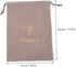 Travel Makeup Kit Storage Bag for Hair Dryer, Universal Canvas Drawstring Bag
