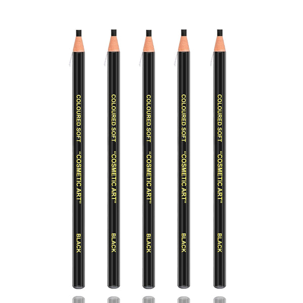 Waterproof Eyebrow Pencil Microblading Supplies, Pull Cord Peel-off Brow Pencil for Long-Lasting Clear Wild Eyebrows (5