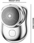 Mini Shaver 2023, Pocket Portable Electric Shave, Rechargeable Travel Razors for Men, Electric Shaver for Face