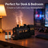 Set, 300 ml 2 Steam Train Essential Oil Diffuser Retro Train Aromatherapy Diffuser with Night Light, Includes Essential