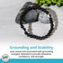 Set Wild Essentials Triple Band Namaste Lava Stone Essential Oil Diffuser Wrap Bracelet, Adjustable, Aromatherapy