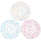 Shower Caps, 3 Pcs Waterproof Bath Caps, Plastic Reusable Shower Caps for Women Ladies Spa Salon