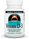 Source Naturals Vitamin D-3 2000 IU for Bone & Immune Health* - 100 Capsules