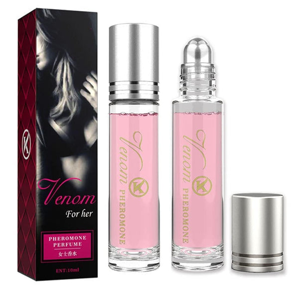 Women Pheromone Perfume Oil - Long-lasting Roll-on Fragrance to Attract Men (Pack of 2)