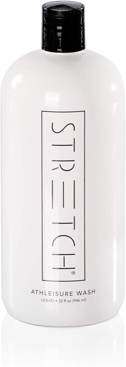 Forever New Stretch Active Wear Laundry Detergent, Liquid, Original Scent, 32 Fl Oz - Ideal for Workout Clothes, Swimwear, Yoga Wear, Athletic Gear, and More