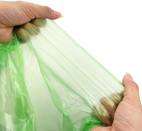 Kekow 13 125 Counts Gallon Kitchen Trash Bags, Green