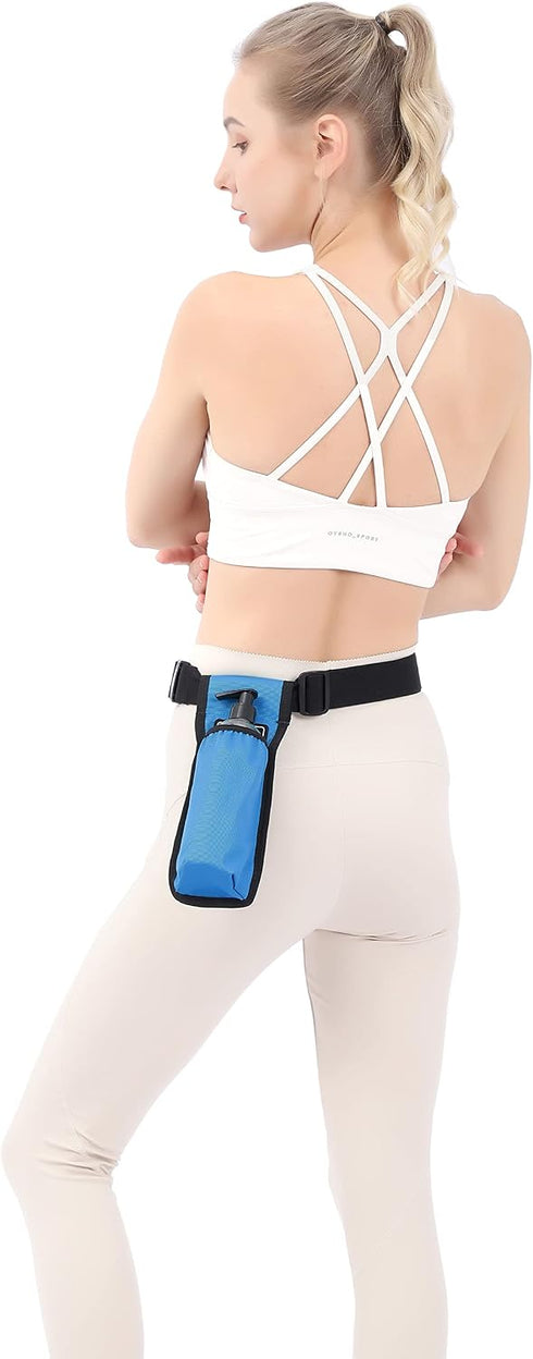 HolsterYR-1KD-Blue Massage Bottle Bag Massage Therapist Holster Massage Lotion Holster Massage Oil