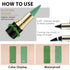 Kaely 2Pcs Light Dark Green Gel Eyeliner Pencils Set - Waterproof Colored Eye Liner Crayon for Gothic Makeup