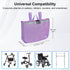 supregear Wheelchair Carry Bag - Accessories Pouch for Rollator, Walkers, Power Wheel Chairs and Knee Scooters - Side
