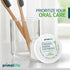 Primal Life Organics Dirty Mouth Toothpowder, 0.25 oz, Organic Vegan, Sweet Spearmint, 200+ Brushings