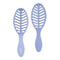 Wet Brush Go Green Speed Dry Hair Brush, Purple - Vented Design with Ultra Soft Bristles
