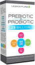 Lean & Pure Prebiotic & Probiotic, 30 Count, 25 Billion Live and Shelf Stable Cultures, Non-GMO, Vegetarian, Gluten Free