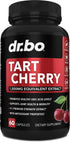 Tart Cherry Extract Capsules - Antioxidant Pills for Rest Support, Purge Uric Acid Flush Cleanse