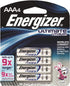 Pack 4 Energizer Photo Ultimate Lithium AAA Batteries
