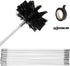 Dryer Vent Cleaner Kit, 20ft Flexible Lint Brush with Drill Attachment for Fast Cleaning