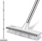 SetSail Floor Scrub Brush with 51-Inch Long Adjustable Handle 2 in 1