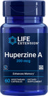 Life Extension Huperzine A 200 mcg - Promotes Memory Health, Gluten-Free, Non-GMO, Vegetarian - 60 Capsules