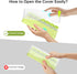 Weekly Pill Organizer, KOVIUU Removable Pill Box 7 Day, Portable Travel Case for Vitamins, Green