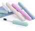 Hooqict 4 Pack Travel Toothbrush Case - Portable Toothbrush Holder for Traveling, Camping, Home, School