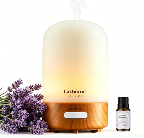 Essential Oil Diffuser for Home, Ultrasonic Cool Mist Air Aromatherapy Humidifier, Mini
