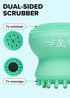 I Dew Care Cleansing Tool - Pawfect Face Scrubber, 3-in-1 Cute Silicone Pore Cleanser, Exfoliator, Massager