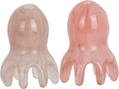 Prebafo 2Pcs Octopus Head Massage Comb - Scalp Massager Tool for Deep Relaxation,