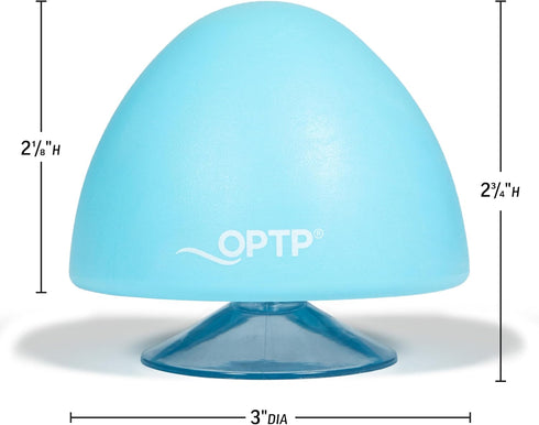 OPTP PRO-Point Myofascial Release Tool - Trigger Point Massage Tool for Soft Tissue Pain Relief, Includes Suction Base