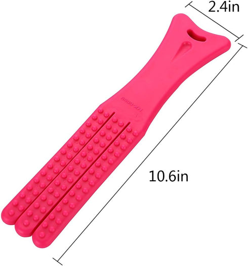 U Scinan Hammer Body Massage Pat Back Massage Tools Portable Massager Clap Stick for Shoulder Neck Foot (Random Color)